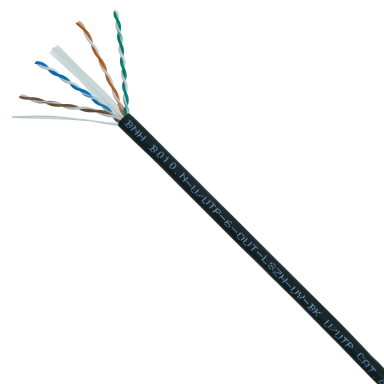 Кабель витая пара BNH B010.N-U/UTP-6-OUT-LSZH-UV-BK