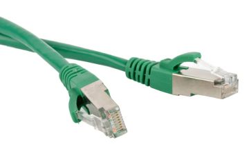 (Архив)Шнур комм. Lanmaster, кат. 5е, экр., FTP, RJ45/RJ45, PVC, 7м, зелёный