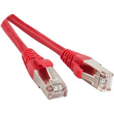 (Архив)Шнур комм. Siemon MC, кат. 5е, экр., F/UTP, RJ45/RJ45, LSZH, 5м, красный, T568A/B схема разводки проводников