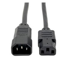 (Архив)Силовой шнур Tripp Lite, IEC 60320 С13, вилка IEC 320 C14, 1.83 м, 10А, цвет: чёрный