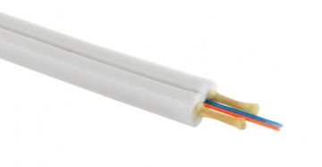 (Архив)Кабель ВО Teldor Tight Buffer, 2хОВ, OS2 9/125, LSZH-FR, Ø 3,1мм, цвет: белый