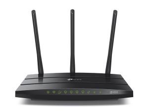 Маршрутизатор TP-Link, портов: 5, LAN: 4, WAN: 1, скорость мб/с: 450, антенн: 3, USB: Да, 33х148х225 мм (ВхШхГ), цвет: чёрный, офлайн-загрузка файлов,