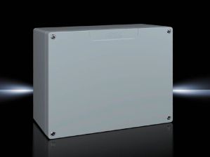 Шкаф электротехнический настенный Rittal, IP66, 232х280х111 мм (ВхШхГ), дверь: металл, алюминий, цвет: серый