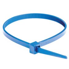 Хомут DKC, 4,6 мм Ш, 200 мм Д, 100 шт, материал: фторопласт, цвет: голубой