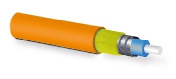 (Архив)Кабель ВО Hyperline Tight Buffer, 1хОВ, OM2 50/125, LSZH, Ø 3мм, цвет: оранжевый