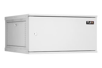 Шкаф телекоммуникационный настенный TLK Lite, 19", 6U, 303х600х600 мм (ВхШхГ), дверь: металл, разборный, цвет: серый