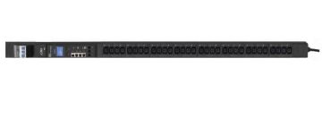 (Архив)Блок силовых розеток Hyperline, IEC 60320 С13 х 32, вход IEC 309 16A 3P+N+E, шнур 3 м, 1352х66,6х44,4 мм (ВхШхГ), 16А, 19", чёрный