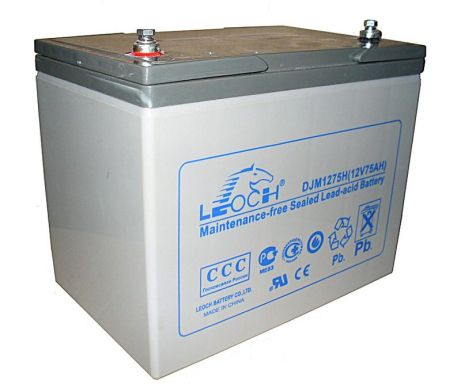 Аккумулятор для ИБП Leoch DJM 12-75 H
