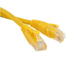 (Архив)Шнур комм. Lanmaster, кат. 5е, неэкр., U/UTP, RJ45/RJ45, PVC, 15м, жёлтый