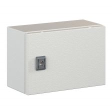 Шкаф электротехнический настенный DKC ST, IP66, 300х400х150 мм (ВхШхГ), дверь: металл, металл, цвет: серый