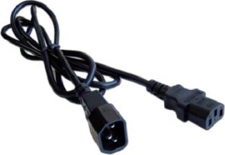 (Архив)Шнур для блока питания Lanmaster, IEC 60320 С13, вилка IEC 60320 С14, 10 м, 10А, цвет: чёрный