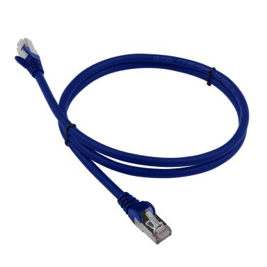 Шнур коммутационный Lanmaster LAN-PC45/S6-10-BL
