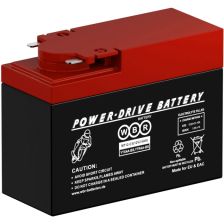 Аккумулятор для ИБП WBR MT, 85х48х113 мм (ВхШхГ),  необслуживаемый свинцово-кислотный,  12V/2,6 Ач, (MT12-2,6)