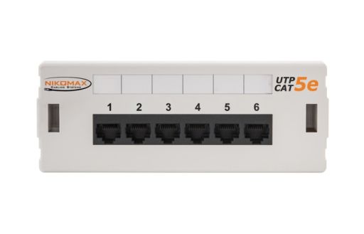 Коммутационная патч-панель Nikomax NMC-WP06UD2-GY
