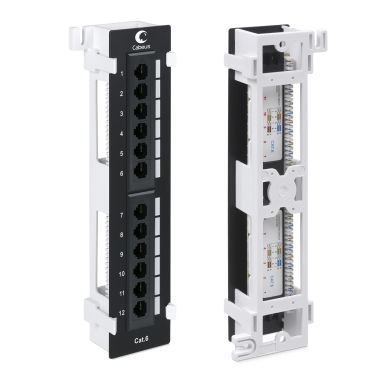 Коммутационная патч-панель Cabeus PL-12-Cat.6-WL-Dual IDC