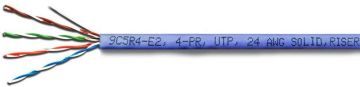 (Архив)Кабель витая пара Siemon, PVC, U/UTP, кат. 5е, проводник Ø 0,51мм, 305м, бухта, тип прокладки: внутри зданий, цвет: голубой