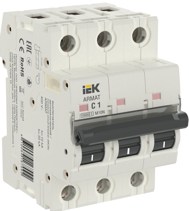 Автоматический выключатель IEK AR-M10N-3-C001