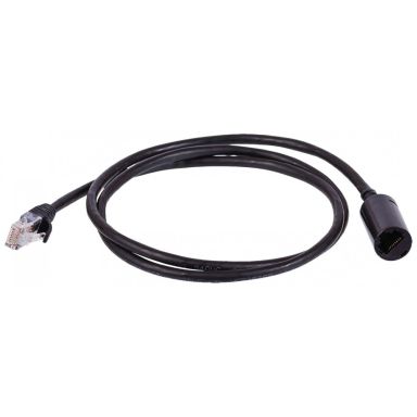 Шнур коммутационный Lanmaster LAN-PCEXT/U5E-5.0-BK