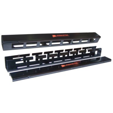 Организатор коммутационных шнуров Lanmaster LAN-ORG/CV-1U