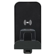 Зарядная станция Legrand Etika, 1x USB, IP40, 136х70 мм (ВхШ), цвет: антрацит, (LEG.672637)