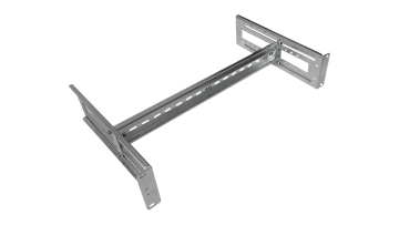 Панель ЦМО, 19", 2U, 88х483х286 мм (ВхШхГ), для коммутаторов