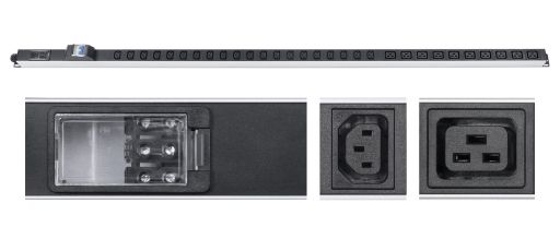 Блок розеток (PDU) Basic Cabeus PDU-32-10C19-20C13-B-T