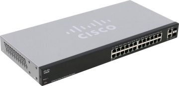 Коммутатор Cisco, SF220-24P-K9-EU
