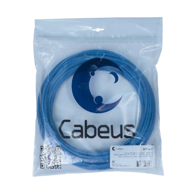 Кабель витая пара Cabeus UTP-4P-Cat.5e-SOLID-LSZH-BL-25