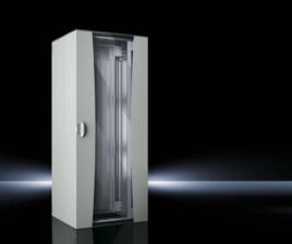 (Архив)Шкаф телекоммуникационный напольный Rittal TE7000, IP20, 24U, 1200х600х600 мм (ВхШхГ), дверь: стекло, цвет: серый