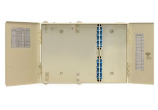 (Архив)Бокс оптический Связьстройдеталь ШКОН-СТ/2, портов: 8, SC, 7U, 320х435х86 мм (ВхШхГ), цвет: серый, (130405-00003)