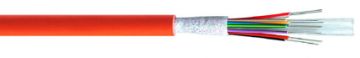 (Архив)Кабель ВО Belden Tight Buffer,  24хОВ, OM1 62,5/125, FRNC/LSNH, Ø 9,6мм, универсальный, небронированный, цвет: оранжевый