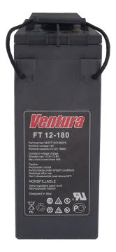 Аккумулятор для ИБП Ventura FT, 317х546х125 мм (ВхШхГ),  Необслуживаемый свинцово-кислотный,  12V/180 Ач, цвет: чёрный, (FT 12-180)