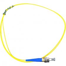 Пигтейл Hyperline, FC/UPC (SM), OS2 9/125, 1м, синий хвостовик, цвет: жёлтый