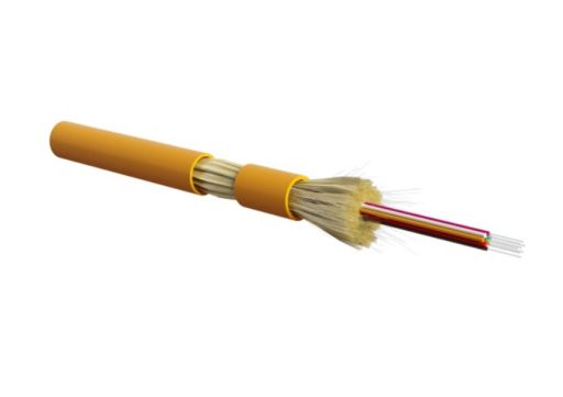 Кабель волоконно-оптический Hyperline FO-DT-IN-50-4-HFLTx-OR