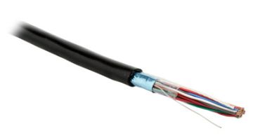 (Архив)Кабель многопарный Hyperline, F/UTP, 25 пар., кат. 3, Ø 12мм, PE, снаружи зданий, цвет: чёрный