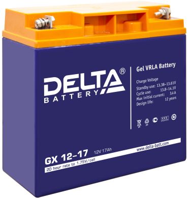Аккумулятор для ИБП Delta Battery GX 12-17