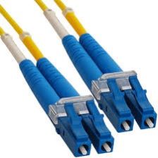 (Архив)Комм. шнур оптический NTSS Tight Buffer, Duplex LC/LC, OS2 9/125, PVC, 10м, цвет: жёлтый