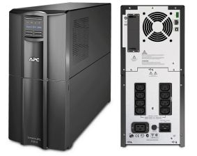 ИБП APC Smart-UPS, 3000ВА, линейно-интерактивный, напольный, 196х546х432 (ШхГхВ), 230V,  однофазный, Ethernet, (SMT3000I)