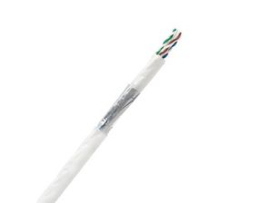 (Архив)Кабель витая пара Panduit, FR-PVC, U/UTP, кат. 6a, проводник Ø 0,57мм, 305м, бухта, тип прокладки: внутри зданий, цвет: белый