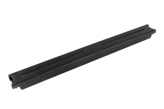 Фальш-панель ЦМО, неперфорированная, быстросъёмная, 19", 1U, 59х620х49,1 мм (ВхШхГ), для шкафов, цвет: чёрный
