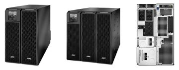 ИБП APC Smart-UPS SRT, 10000ВА, онлайн, напольный, АКБ: с 2 встроенными акб, 432х715х263 (ШхГхВ), 230V,  трехфазный, Ethernet, (SRT10KXLI)
