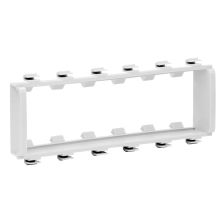 Каркас DKC Viva, на защелках, для кабель-канала, 51х160,4х20,8 мм (ВхШхГ), модулей: 6, цвет: белый
