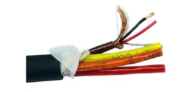 Кабель интерфейсный промышленный Belden, U/FTP, 4 пар., PVC, Ø 8,45мм, универсальный, цвет: чёрный