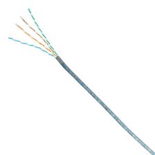 Кабель витая пара BNH, PVCLS нг(А)-LSLTx, UTP, кат. 5е, проводник Ø 0,51мм, 305м, бухта, тип прокладки: внутри зданий, цвет: серый