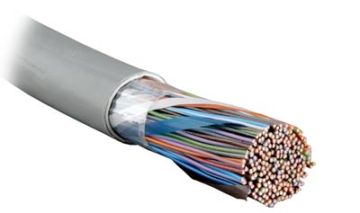 Кабель многопарный Hyperline, U/UTP, 100 пар., кат. 3, Ø 21мм, LSZH, внутри зданий, цвет: серый