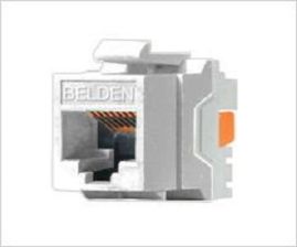 Модуль универсальный Belden, keystone, 1хRJ45, IDC 110, кат. 6, неэкр., цвет: белый