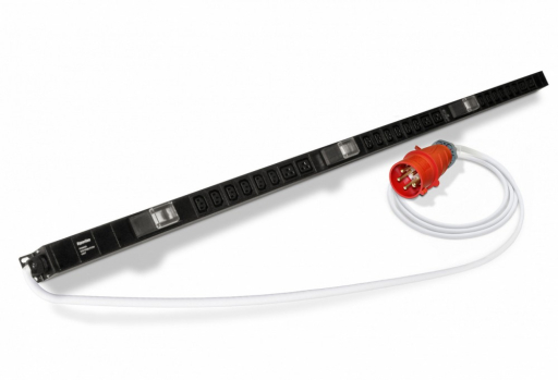 Блок распределения питания Hyperline SHE-18IEC-6BIEC-3V-3PVR