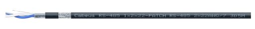 Кабель интерфейсный промышленный Cabeus RS-485 1x2x22AWG/7