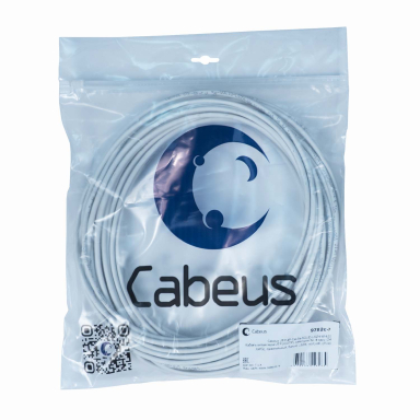 Кабель витая пара Cabeus UTP-4P-Cat.5e-SOLID-LSZH-WH-25