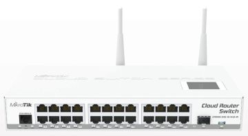 Коммутатор Mikrotik, CRS125-24G-1S-2HnD-IN